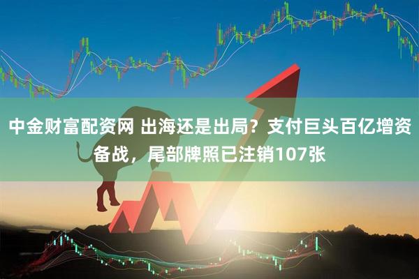 中金财富配资网 出海还是出局？支付巨头百亿增资备战，尾部牌照已注销107张